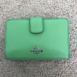 Green Coach Wallet